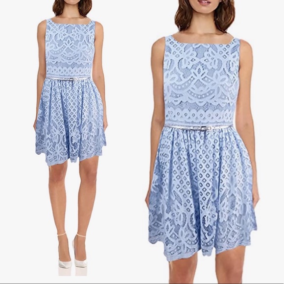 Jessica Howard lace fit and flare dress - Picture 1 of 6